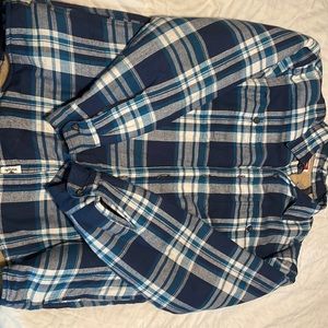 wrangler flannel coat with sherpa inside lining